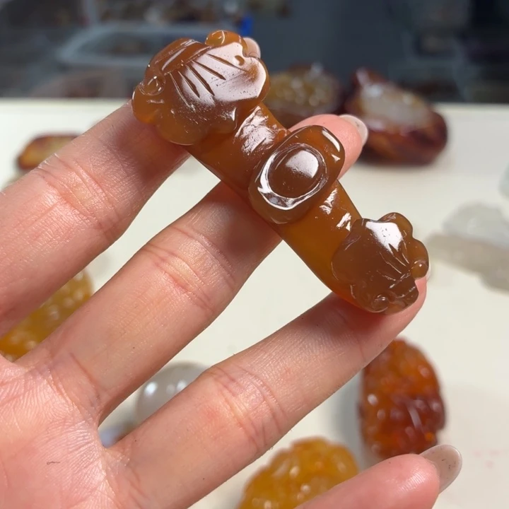 未镶嵌吊坠(不含链)玛瑙/玉髓
