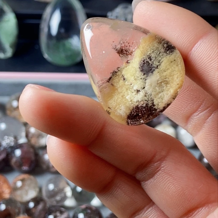 水晶颈饰未镶嵌?***?水滴