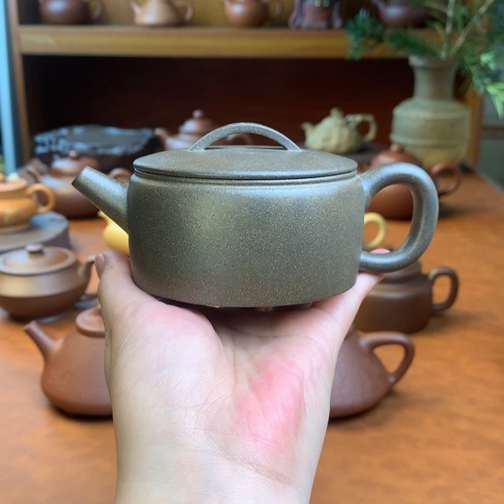 茶壶紫砂半手工汉瓦容量170