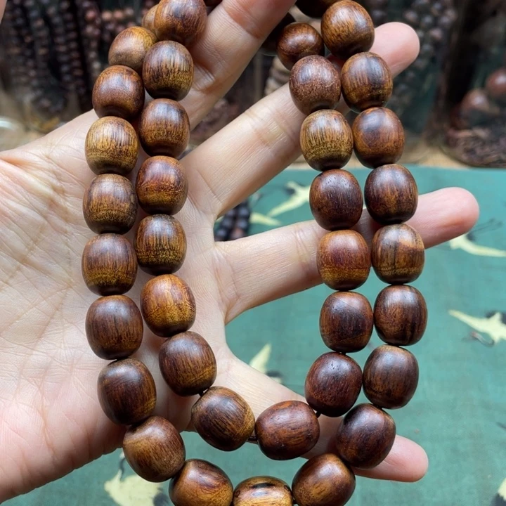 降真香手串/手链降真香贵凯藤心骨油绿油1.2/1.5手持