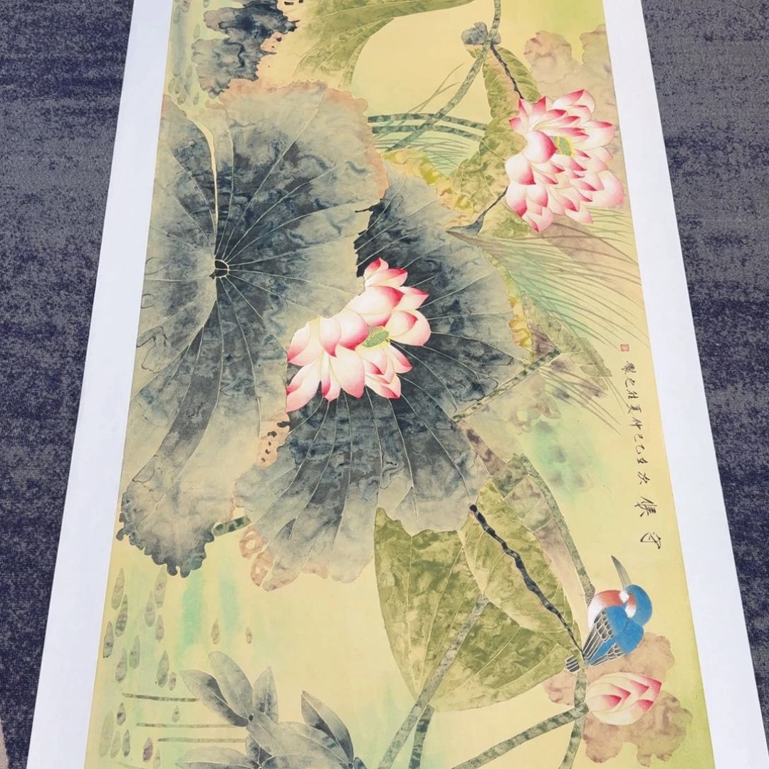 国画国画作品山水花鸟