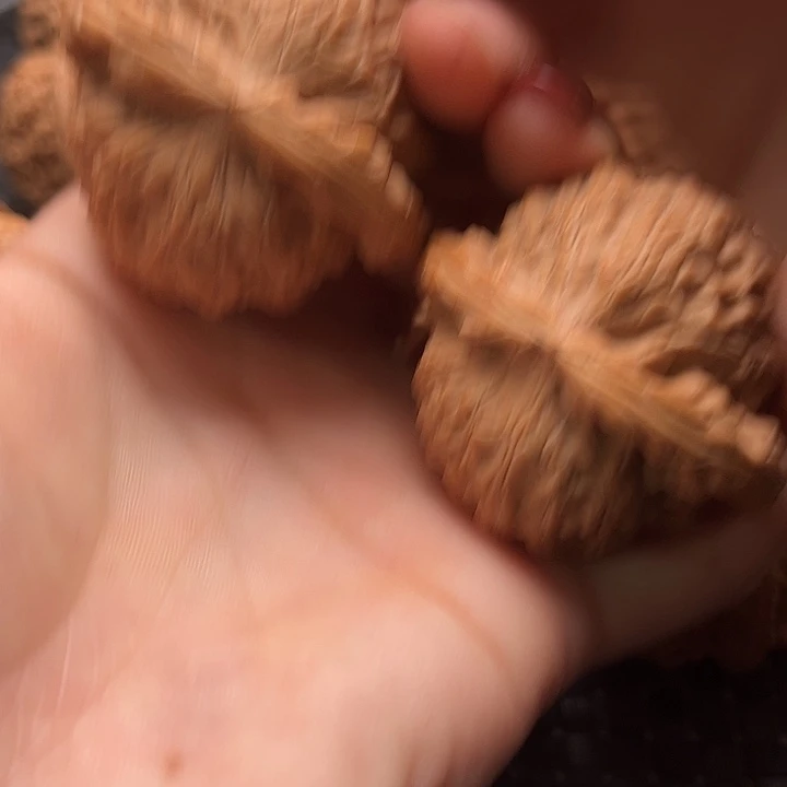 文玩核桃把件46白狮子