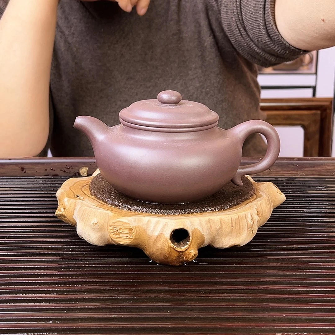 紫砂茶壶宜兴紫泥240cc