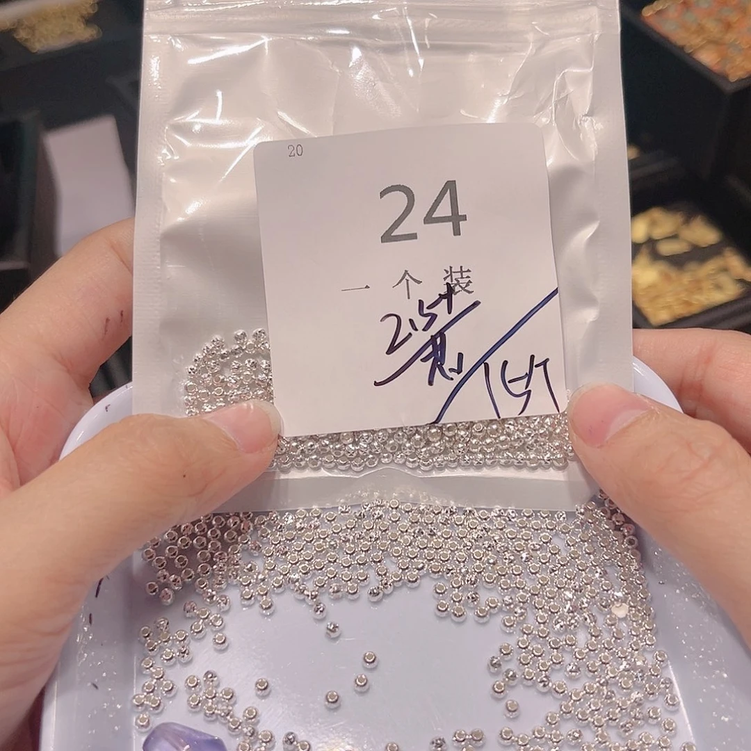 紫晶珠宝半成品银S925镶嵌24