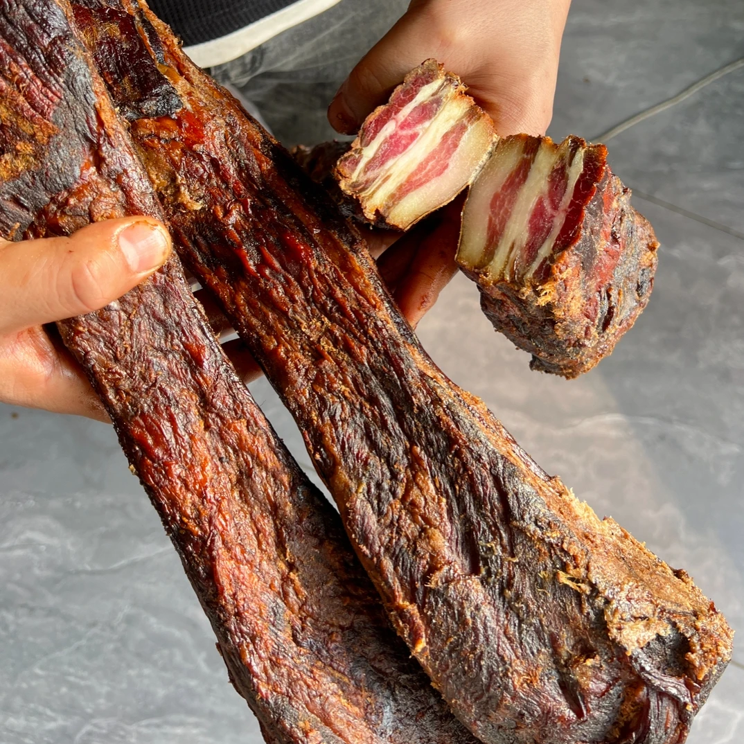 湖南烟熏腊肉腊味冷烟慢熏精选五花腊肉腿肉