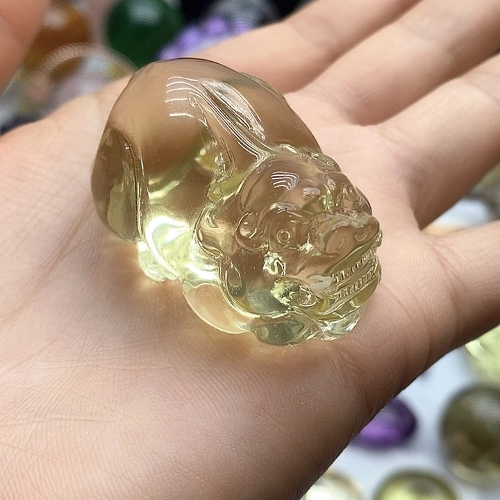 水晶摆件未镶嵌吊坠