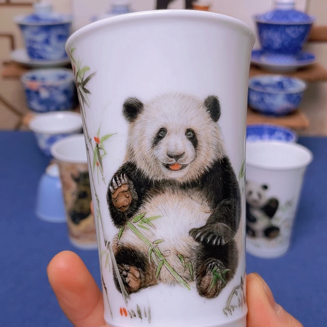 景德镇手工陶瓷茶杯