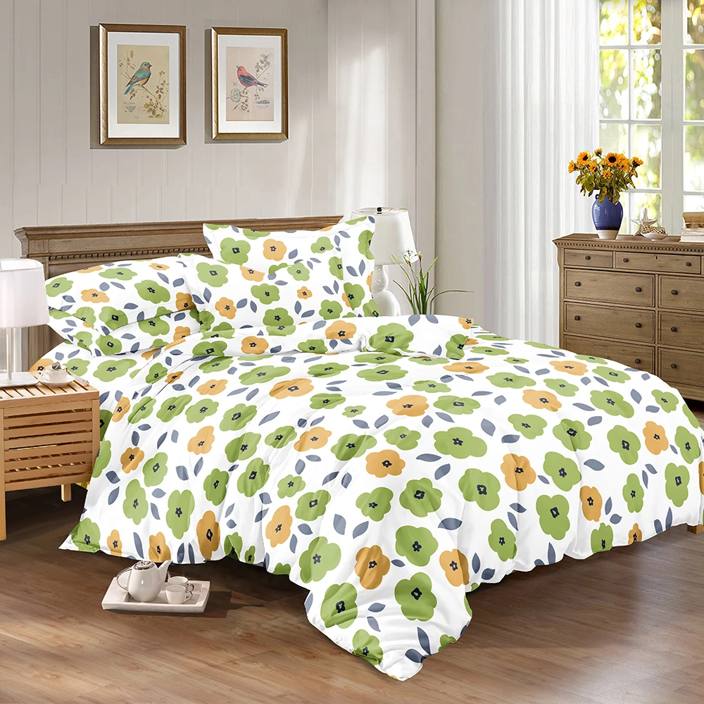 1.5*2米纯棉被套单件学生宿舍小清新单人被罩【春风十里】