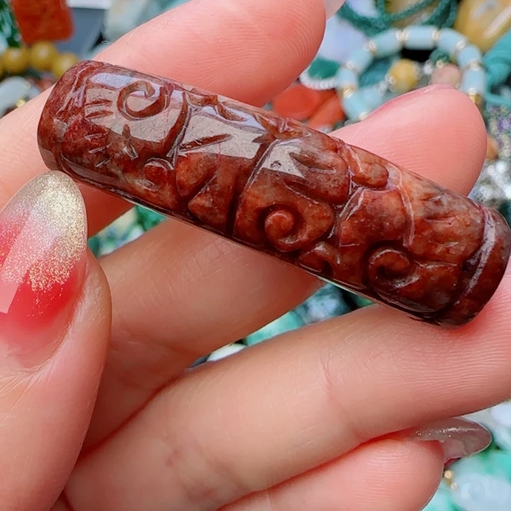 翡翠颈饰未镶嵌天然A货59