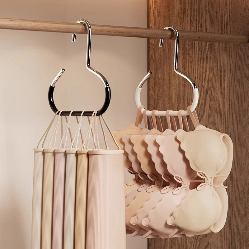 帽子收纳家用衣服包挂钩免打孔帽子圆环衣架DY防滑晾晒两用挂衣架