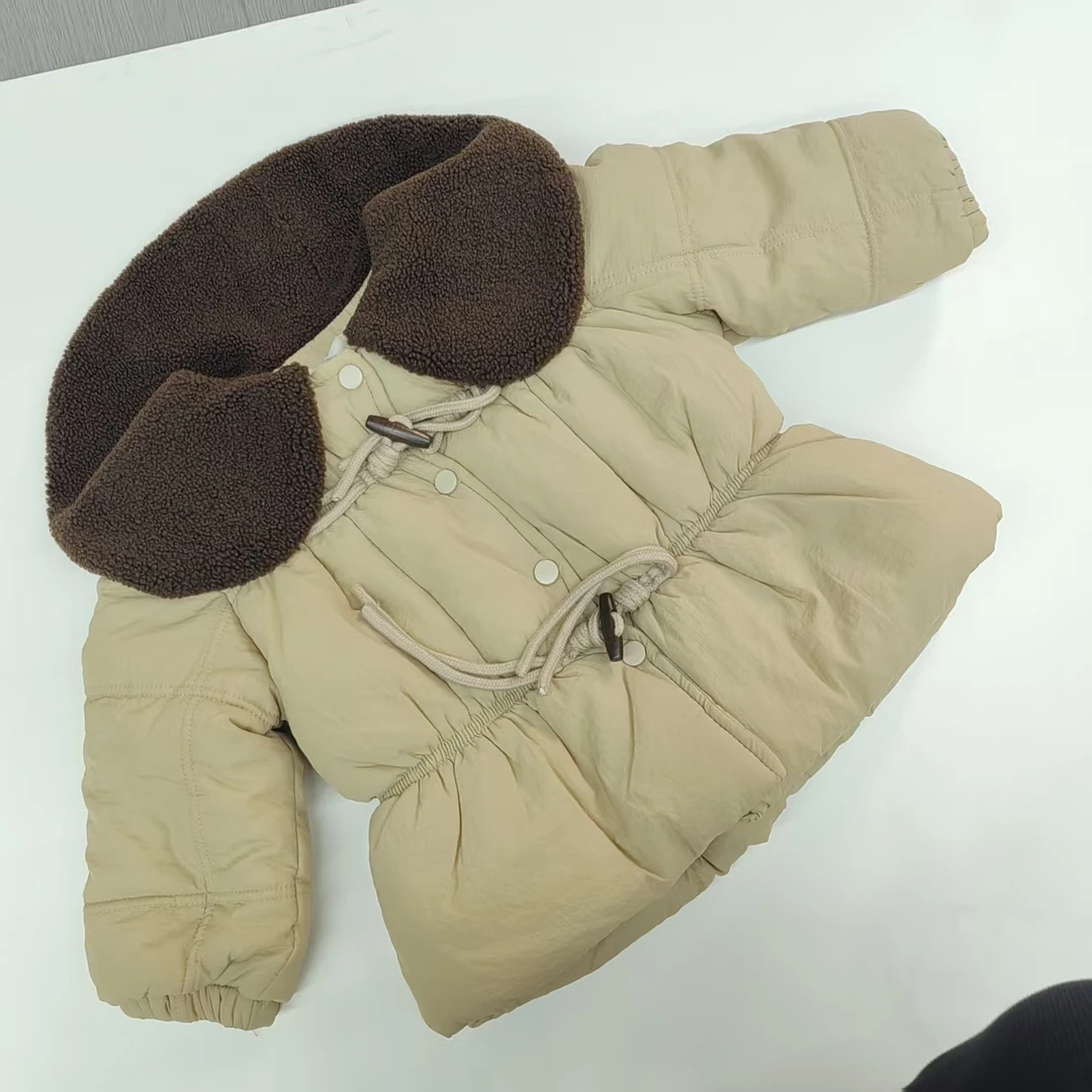 新款牛角儿童棉外套88068