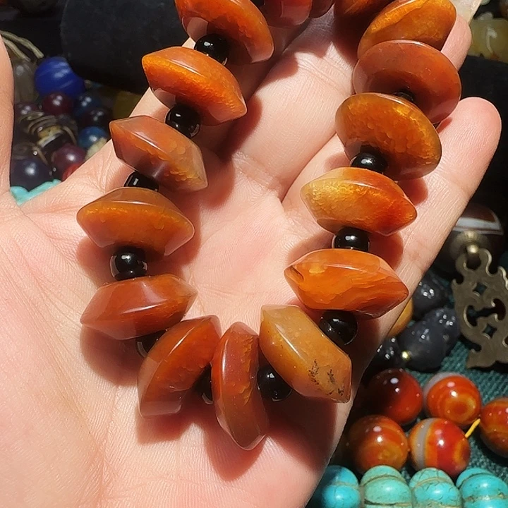 玛瑙/玉髓未镶嵌颈饰