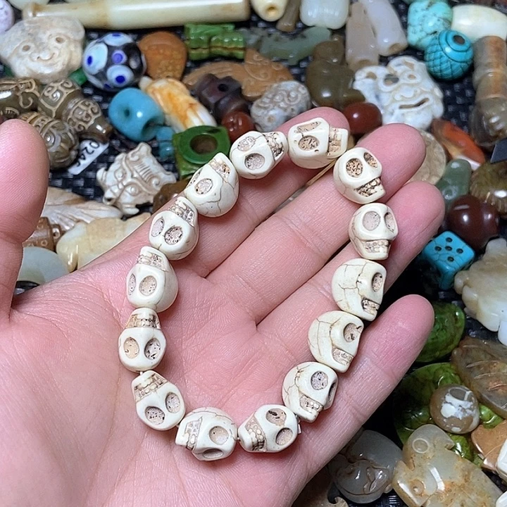 和田玉未镶嵌颈饰105