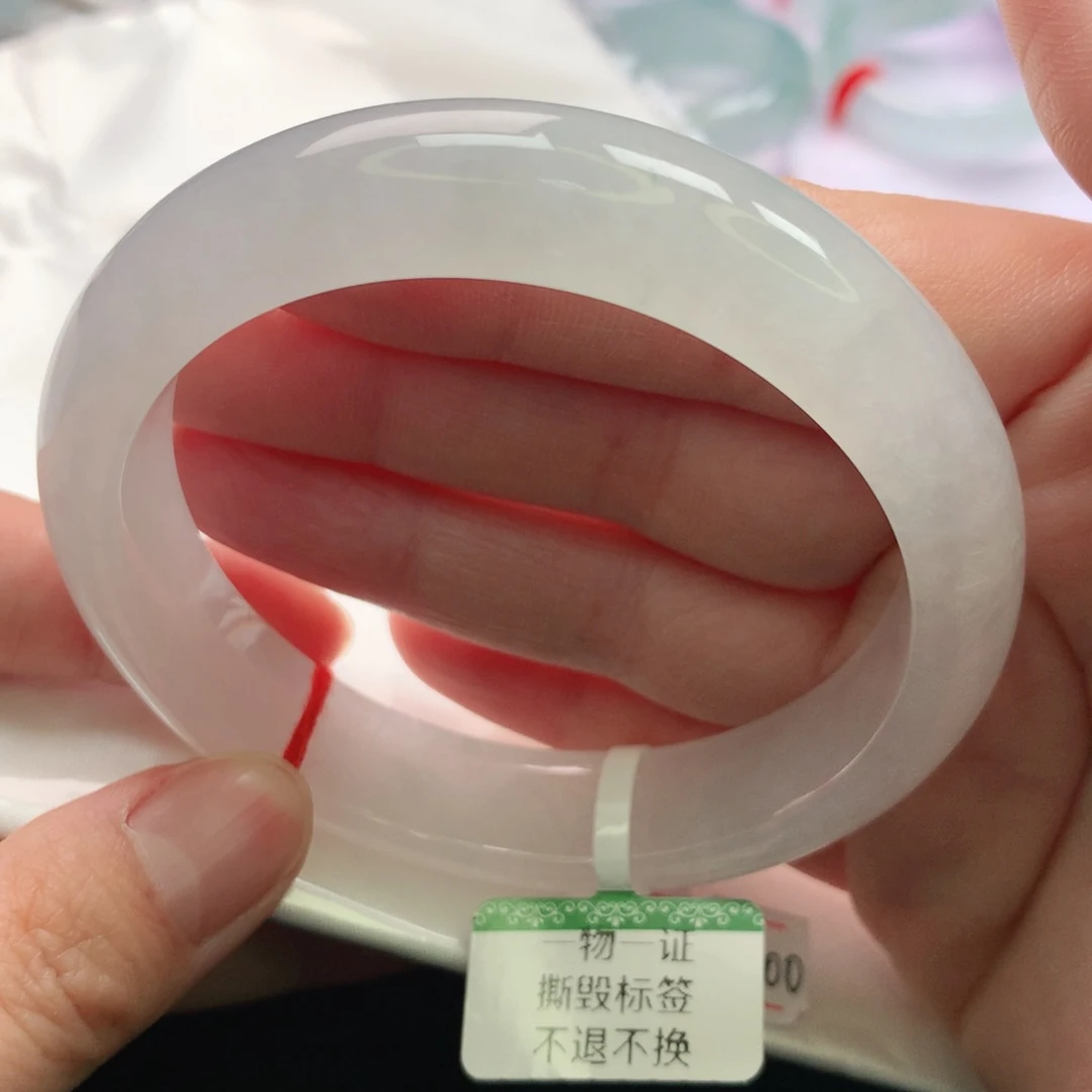翡翠手镯未镶嵌5859圈