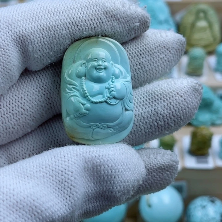 绿松石未镶嵌珠宝奇石