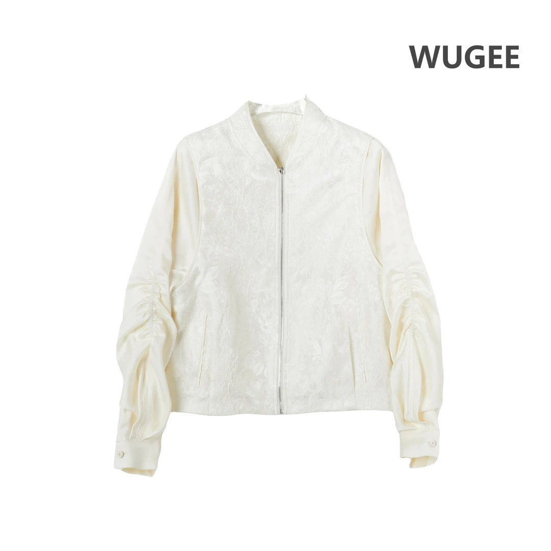 【WUGEE】国风轻奢休闲刺绣外套777