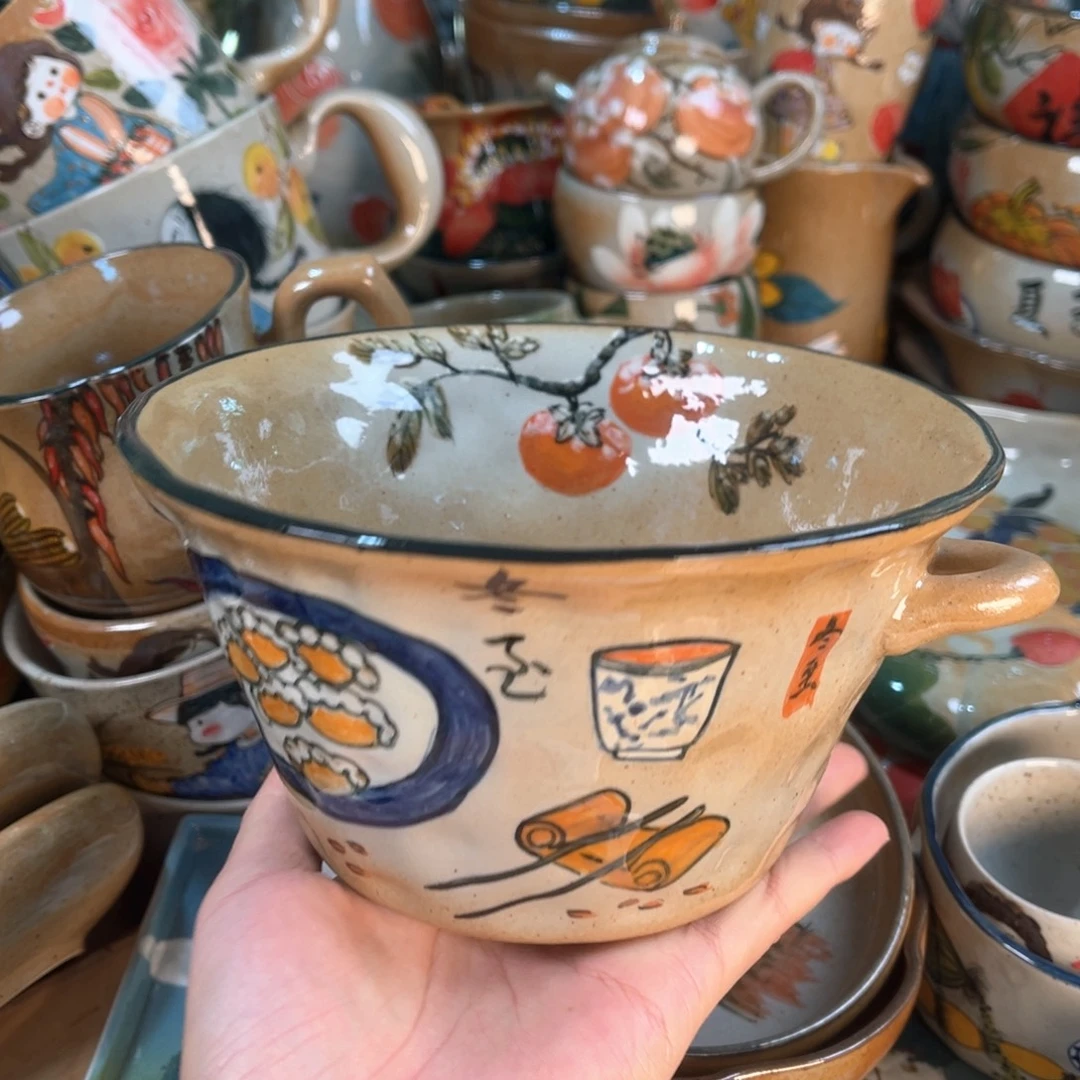 景德镇手工手绘杯