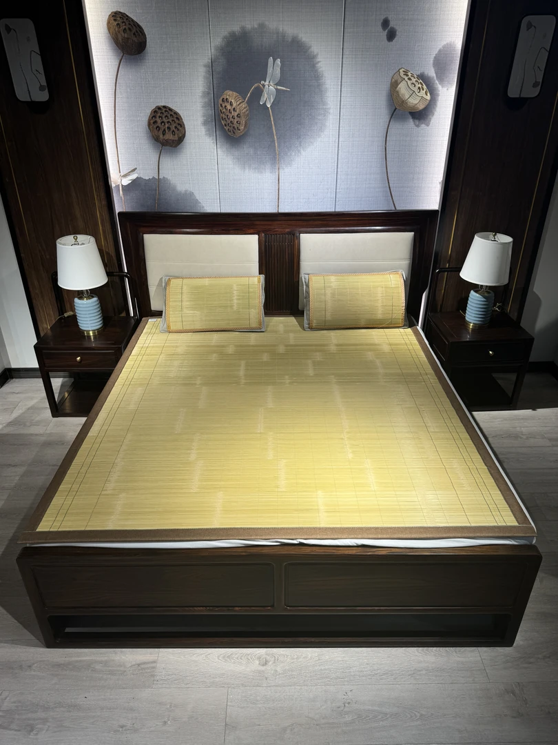 （加宽包边）天然头层竹青凉席夏天夏季2025新款 送收纳袋