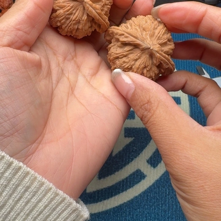 吊坠桃核文玩核桃白狮子