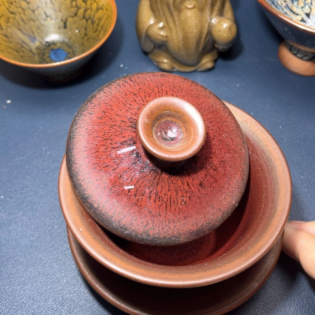 茶盏建盏手握泡茶主人杯