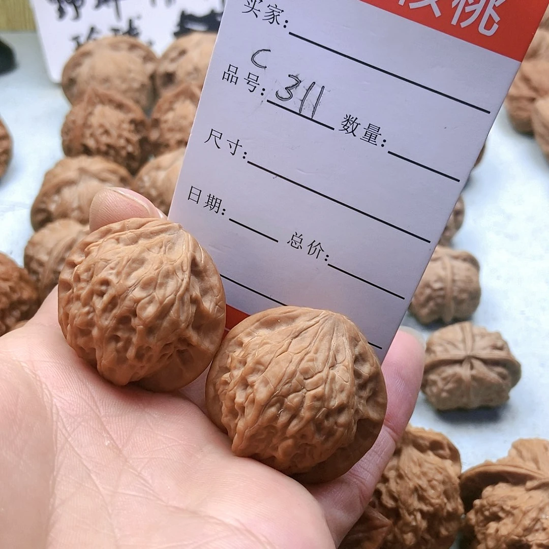 把件桃核311号七步沟35尺蜡皮