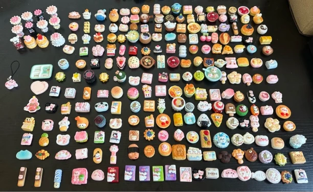 【2直播间选款补米链接】DIY卡通树脂配件手工制作