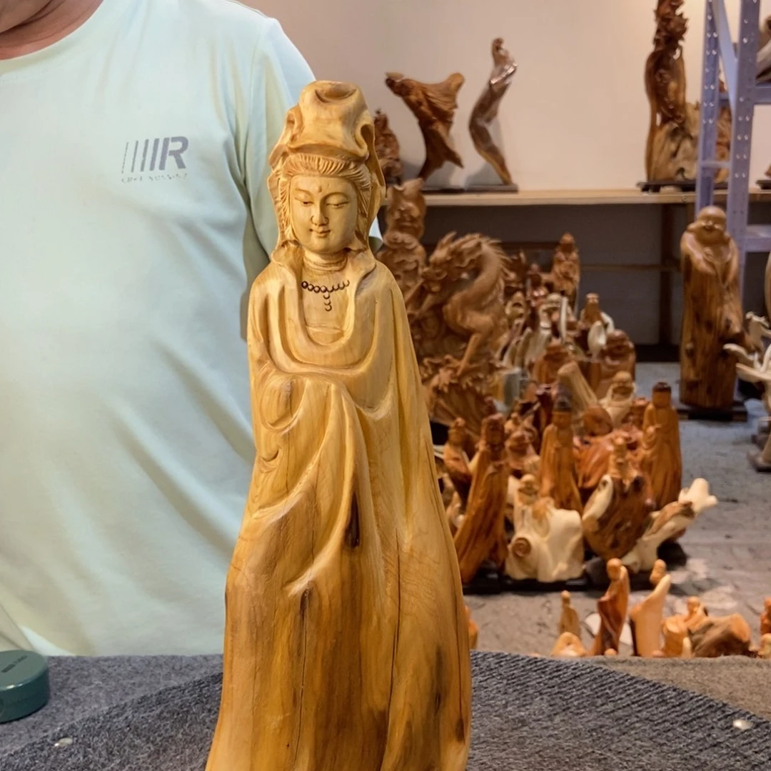 柏木（崖柏）太行崖柏根雕摆件