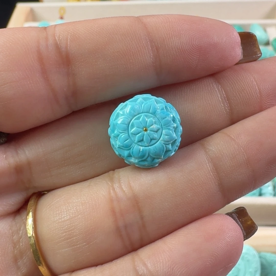 绿松石未镶嵌吊坠(不含链)