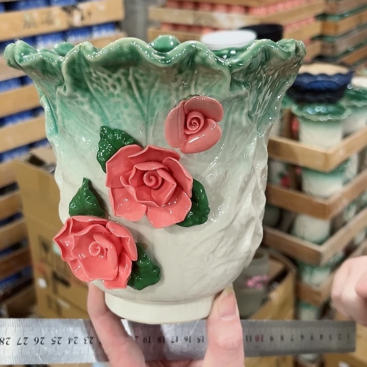 陶瓷陶瓷多肉植物花盆