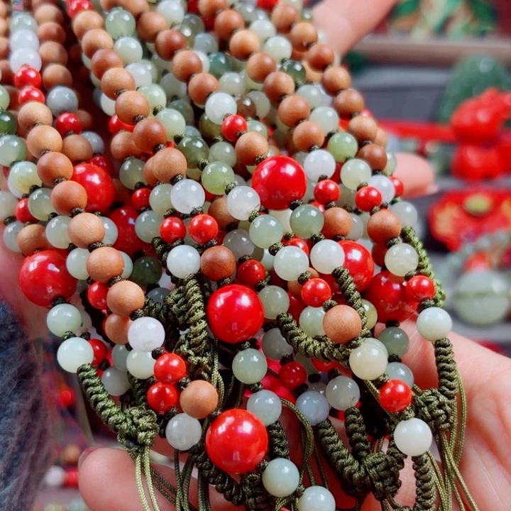 和田玉手链未镶嵌多样性发货一件