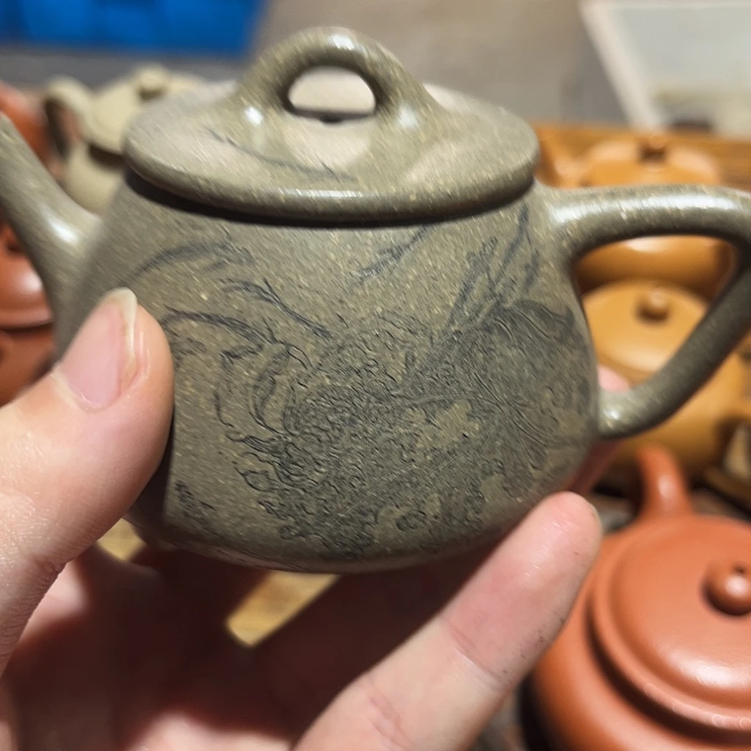 两***鼠紫砂茶壶紫砂紫砂