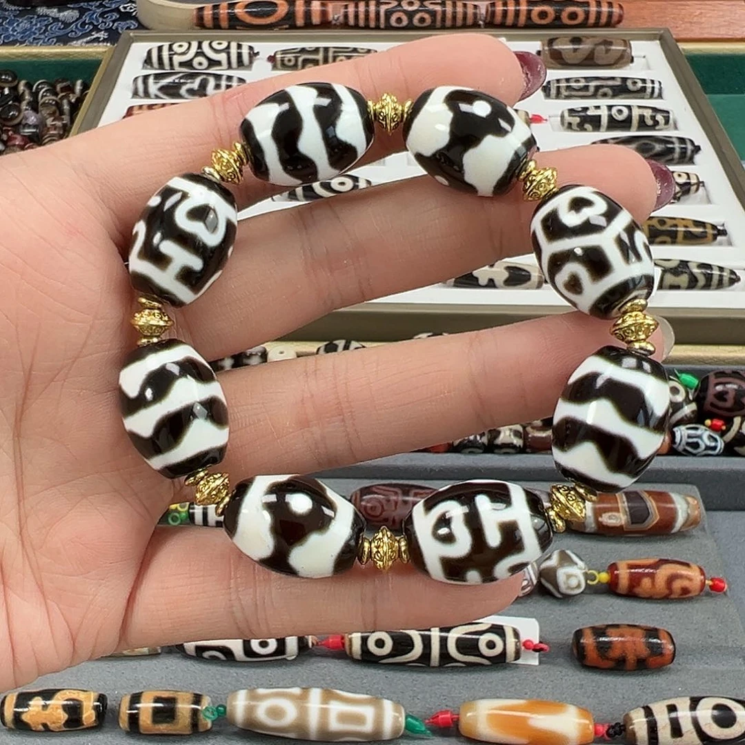 玛瑙/玉髓未镶嵌珠宝半成品台工达洛多宝手串
