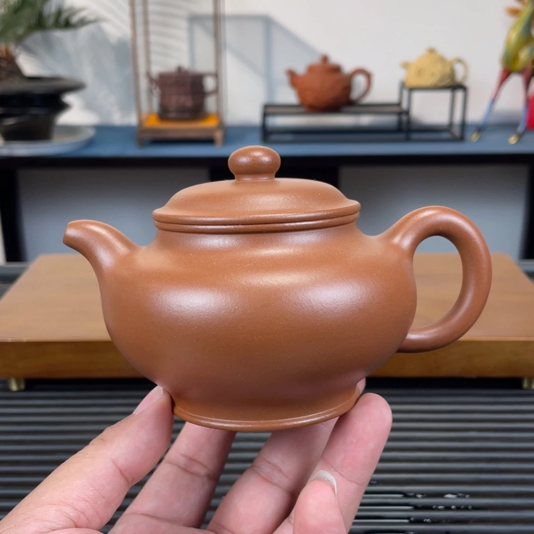 茶壶紫砂台西紫泥掇只300cc