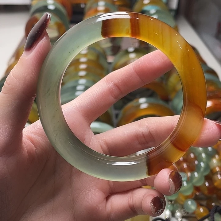 蛇纹石玉未镶嵌手镯57