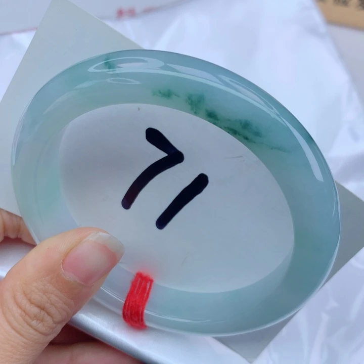 翡翠手镯未镶嵌新品