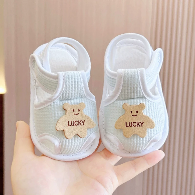 2025新款宝宝凉鞋0-1岁步前男宝宝室内布鞋婴儿婴儿夏季学步鞋