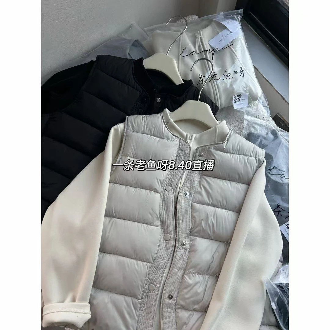 Y 秋冬棉衣棉服马夹外套女 韩版宽松百搭马甲外套