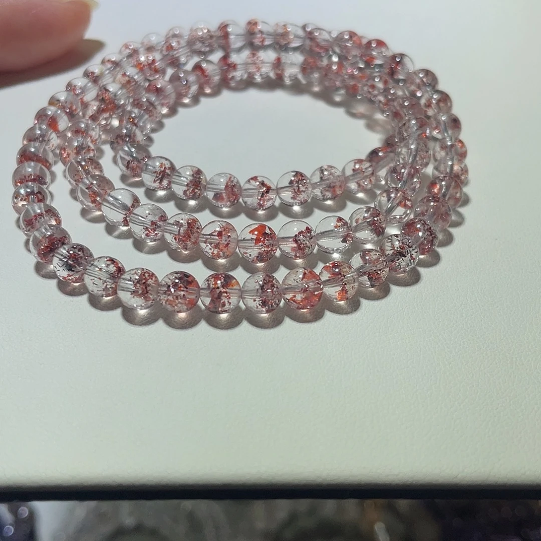 水晶未镶嵌手链金草莓