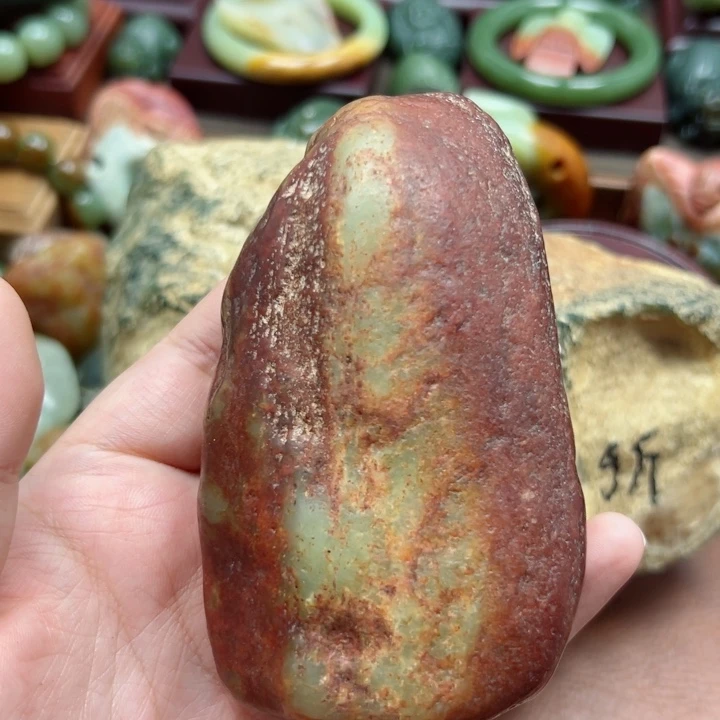 花***家和田玉未镶嵌珠宝奇石