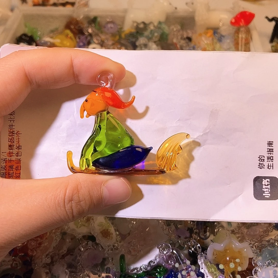 琉璃手工艺品海*巫女