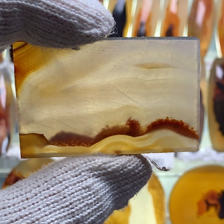 未镶嵌玛瑙/玉髓珠宝半成品132有瑕