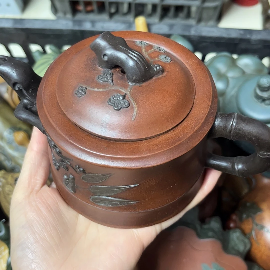 紫砂茶壶紫砂壶泡茶瑕疵