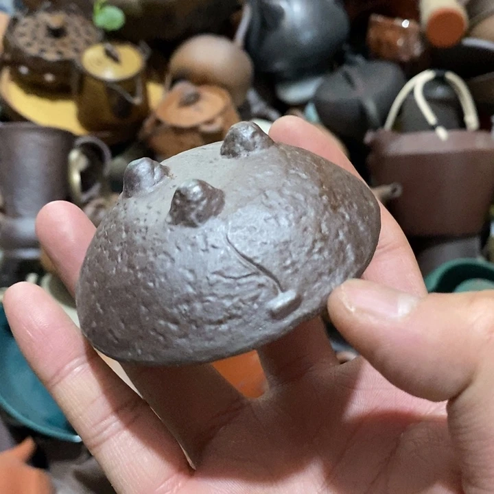 瓷片荷花绽放了我要来姨妈