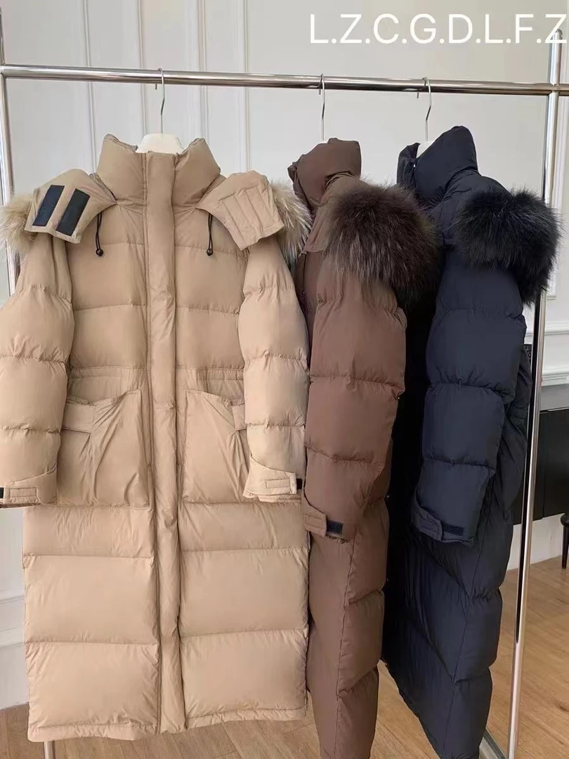 冬季时尚长款羽绒服