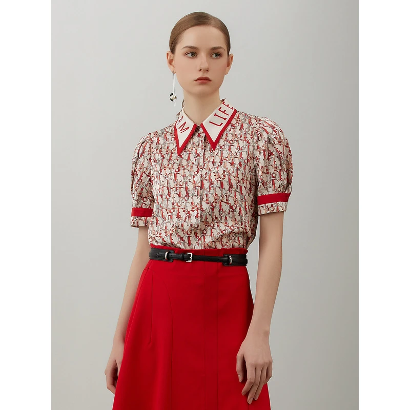 【小北专属】莱芙艾迪儿衬衫1W2C31122