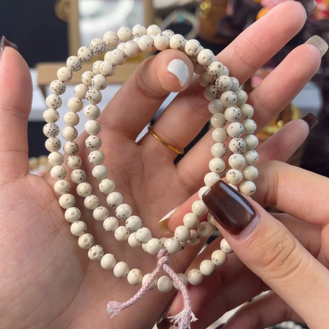 吊坠星月菩提6圆小糖豆108