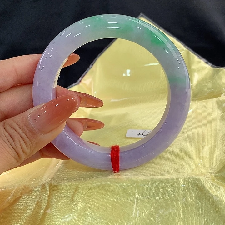 翡翠手镯未镶嵌正57.6