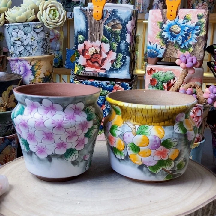 景德镇艺术手绘作品