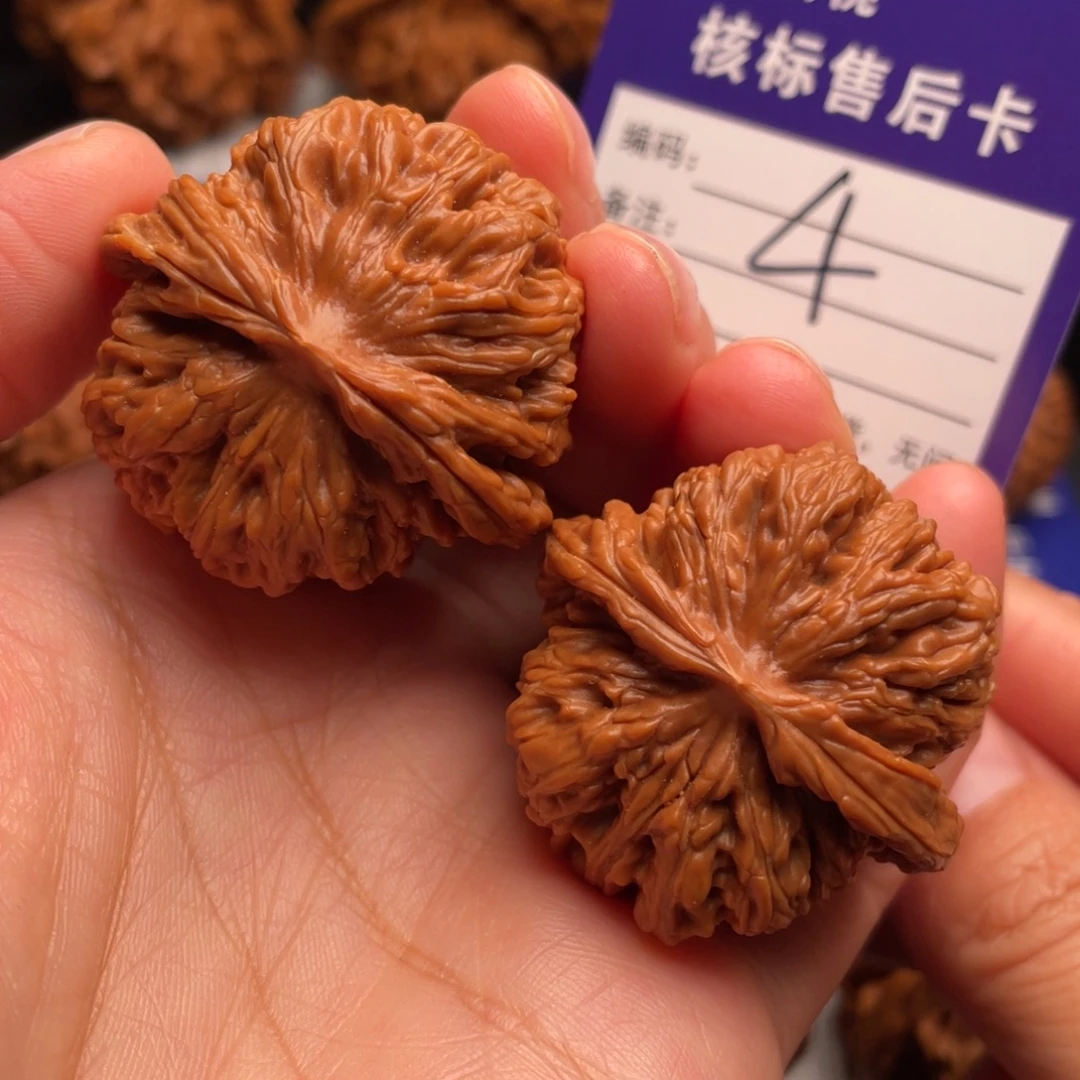 文玩核桃把件四座楼38尺