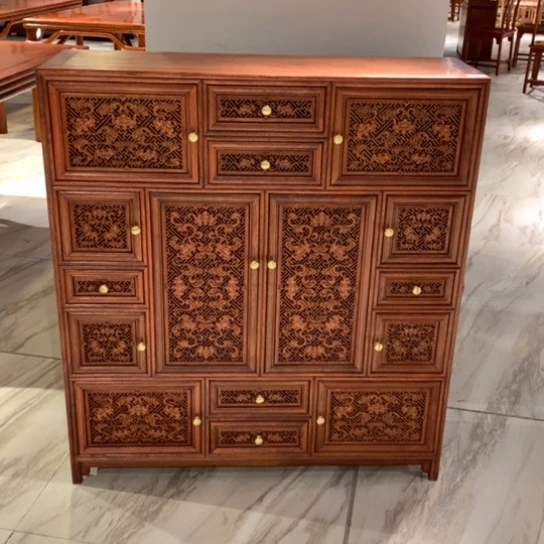 紫檀木类家具责*万福柜X 2